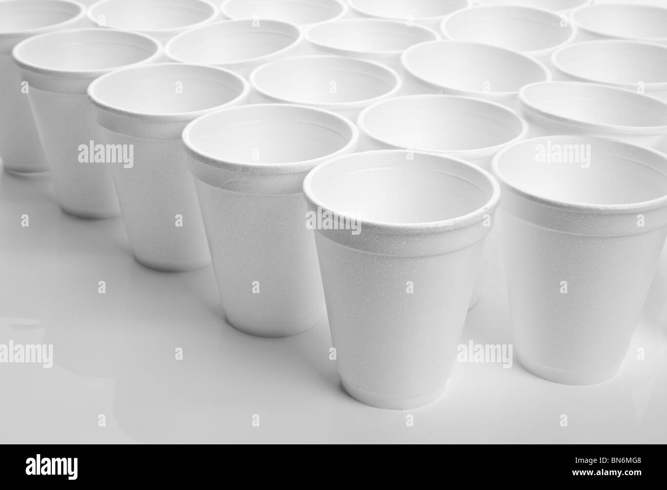 Disposable Cup close up shot Stock Photo