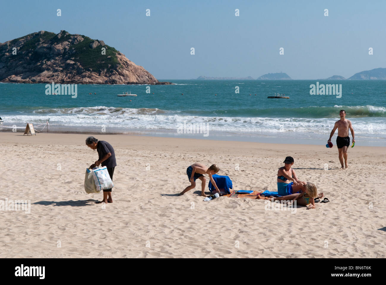 Hong Kong, Shek O beach at the East coast Stock Photo Alamy