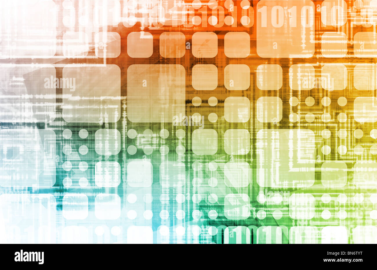 Modern Abstract Technology With a Futuristic Look Stock Photo - Alamy
