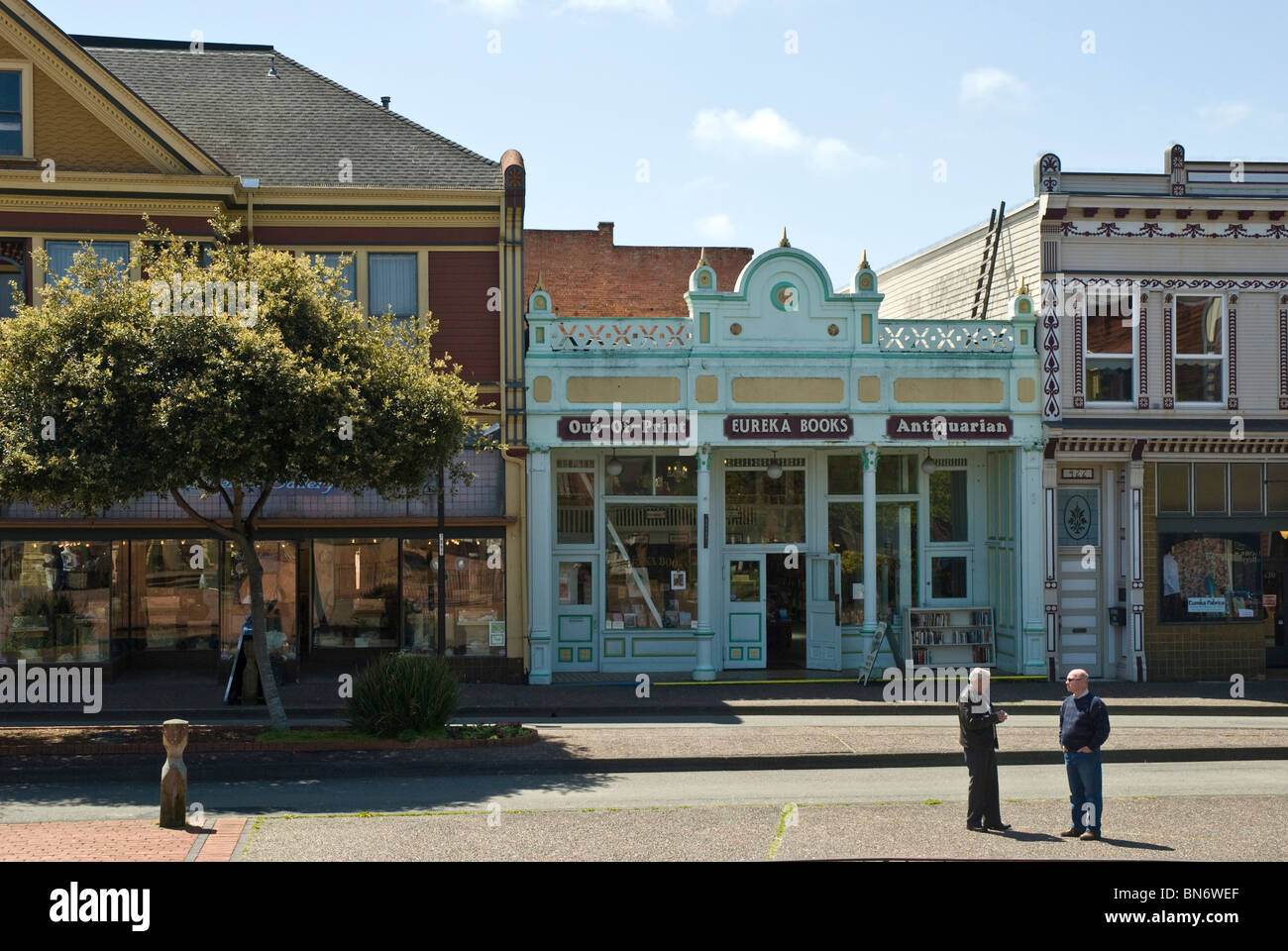 Downtown Eureka in Northern California Stock Photo Alamy