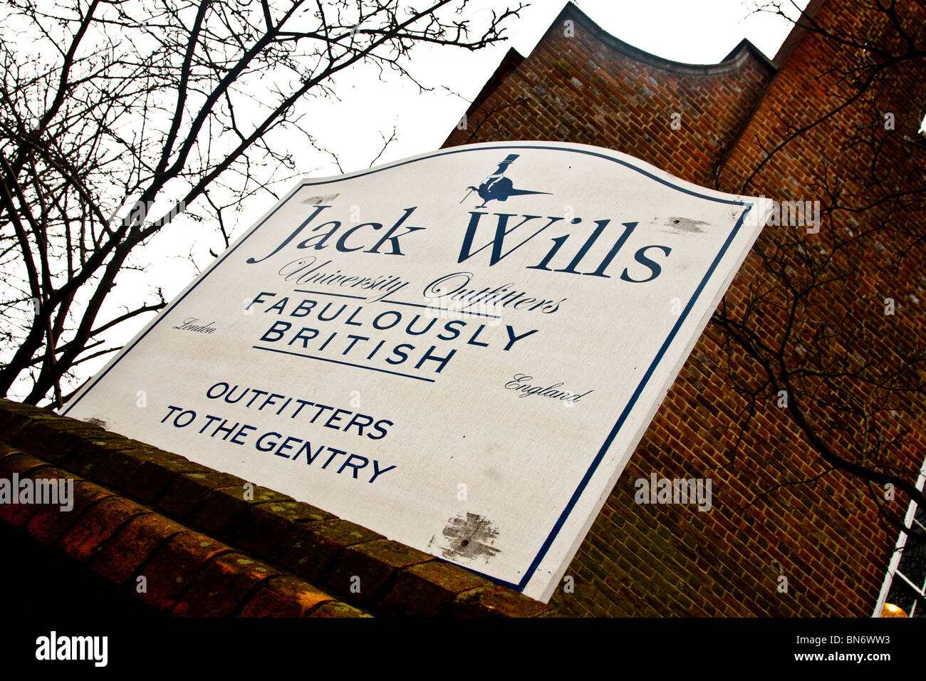 Jack Wills Shop in Church Street, Reigate , Surrey Stock Photo