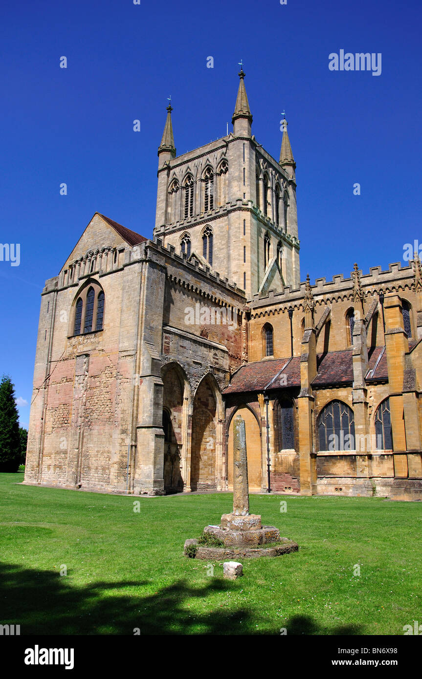 Pershore Abbey, Pershore, Worcestershire, England, United Kingdom Stock