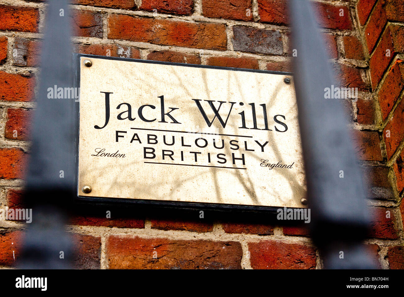 Jack Wills Shop in Church Street, Reigate , Surrey Stock Photo