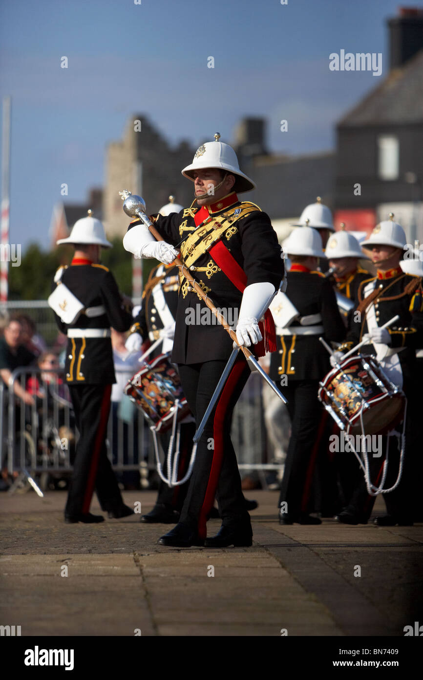 Marine band drum major hi-res stock photography and images - Alamy