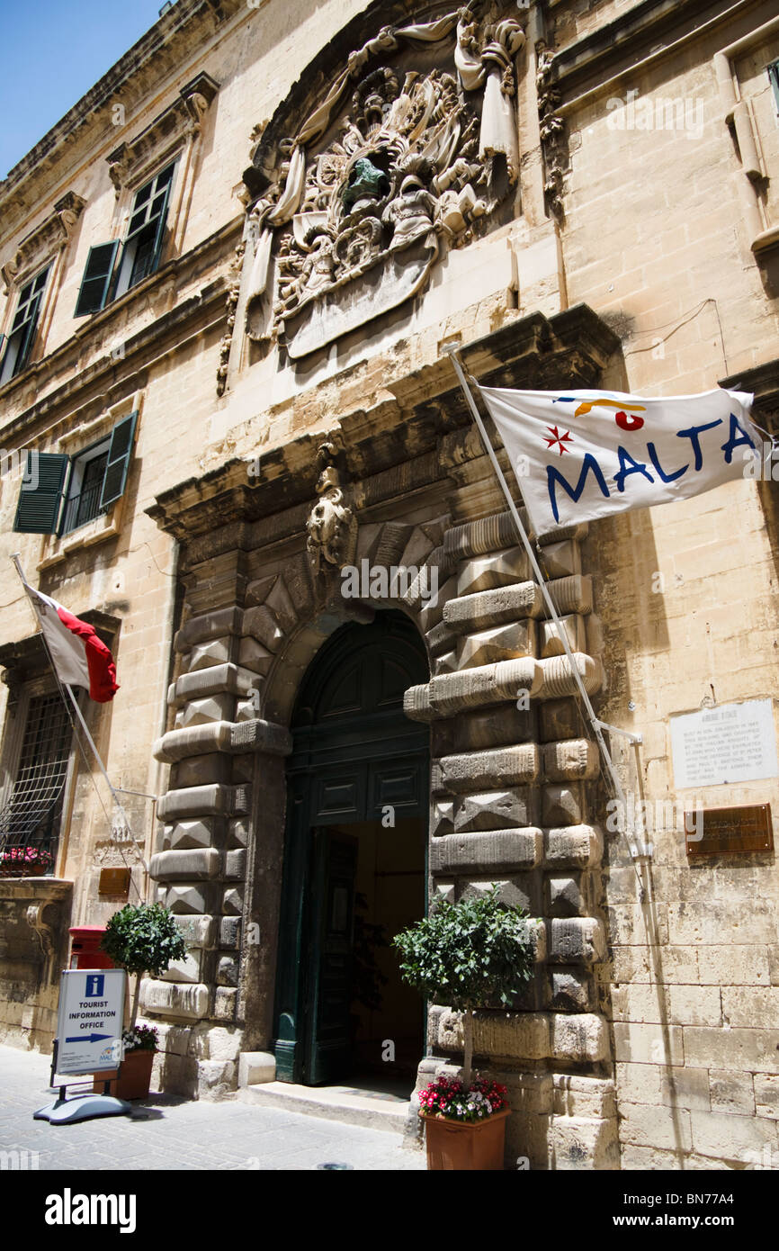 Malta Tourism Office, Valletta, Malta Stock Photo - Alamy