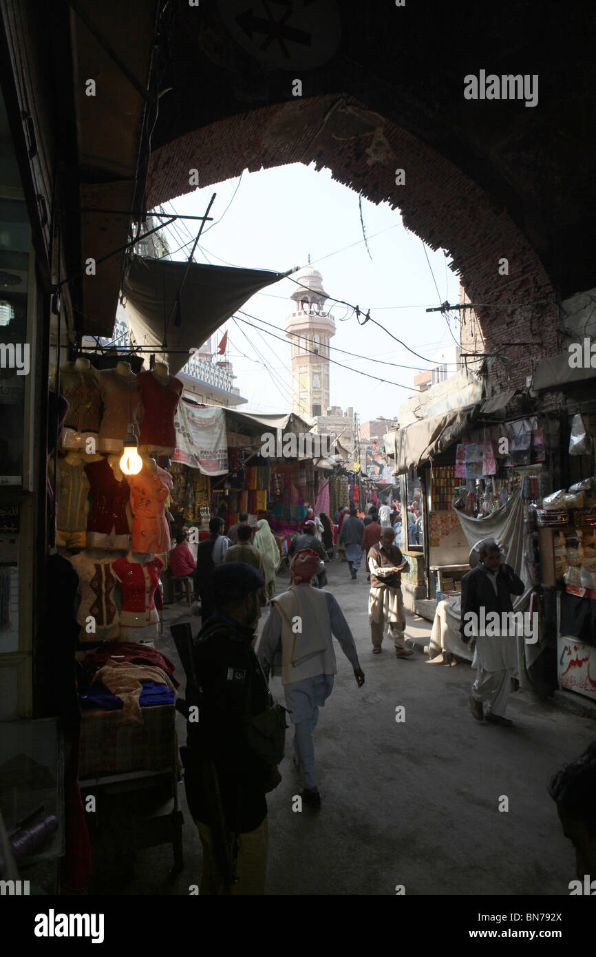 Lahore market, pakistan Stock Photo Alamy