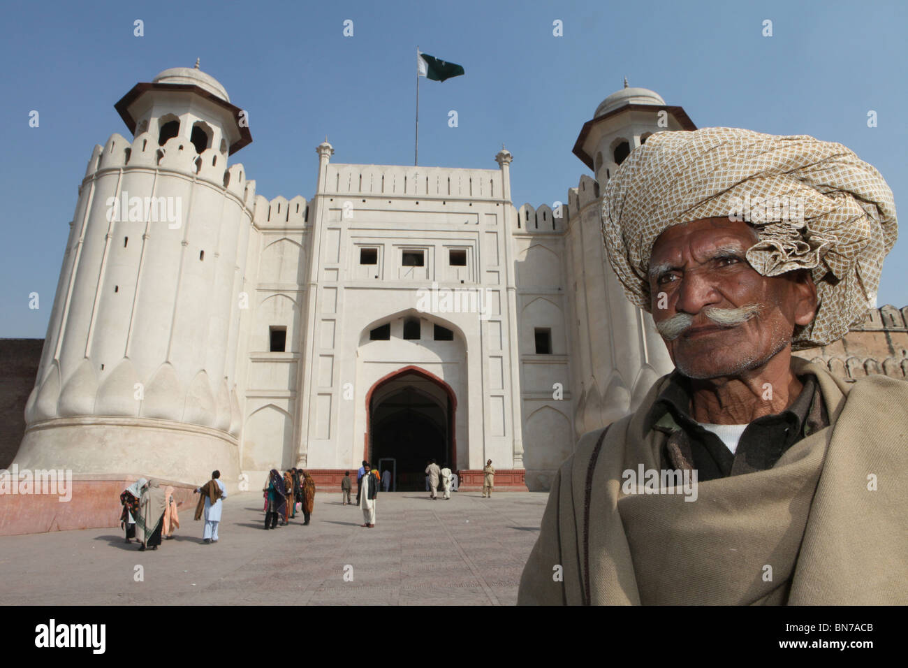 Shahi Quila fort in Lahore Stock Photo