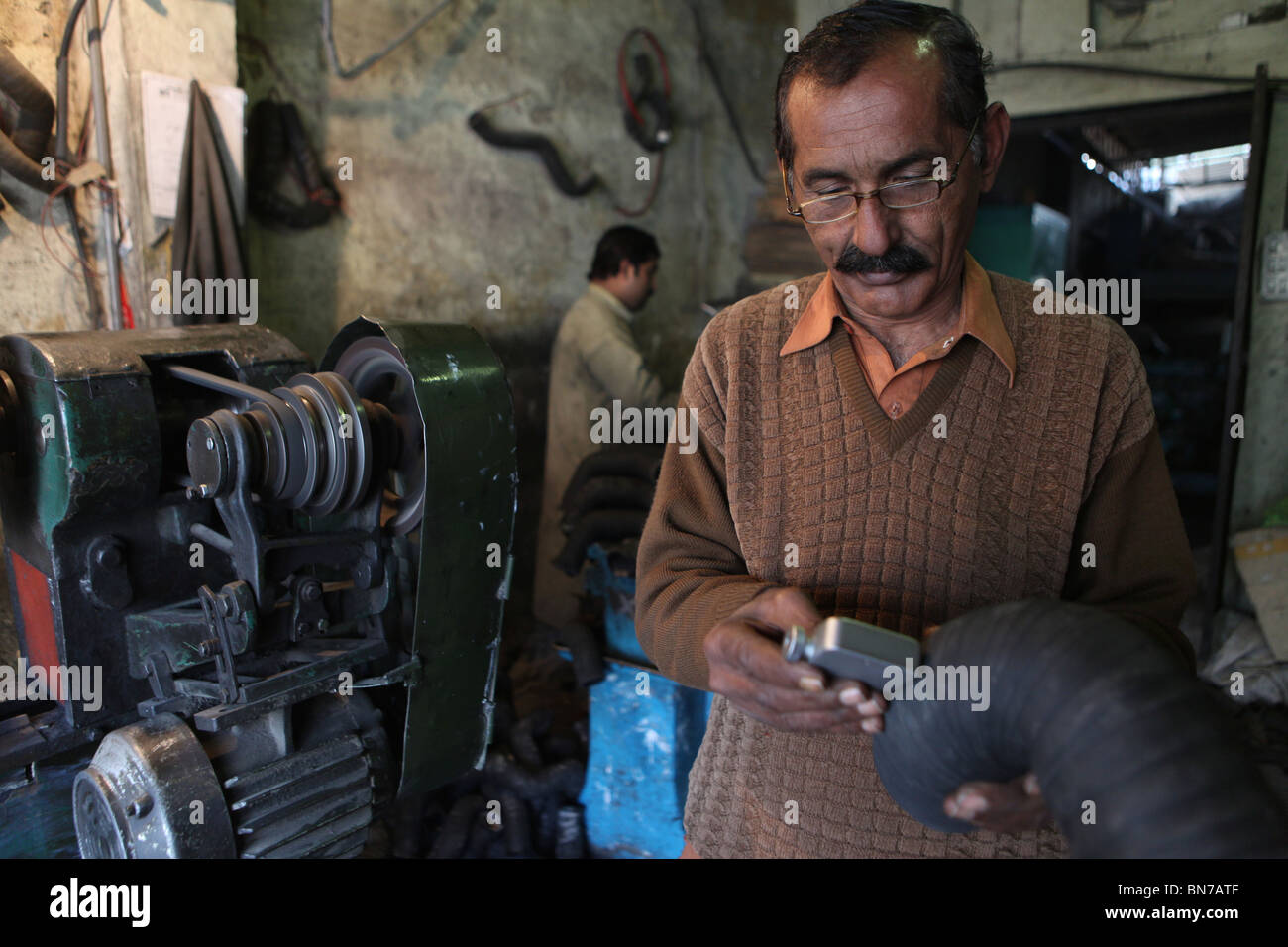 Rubber and pipe factory in islamabad, Pakistan Stock Photo Alamy