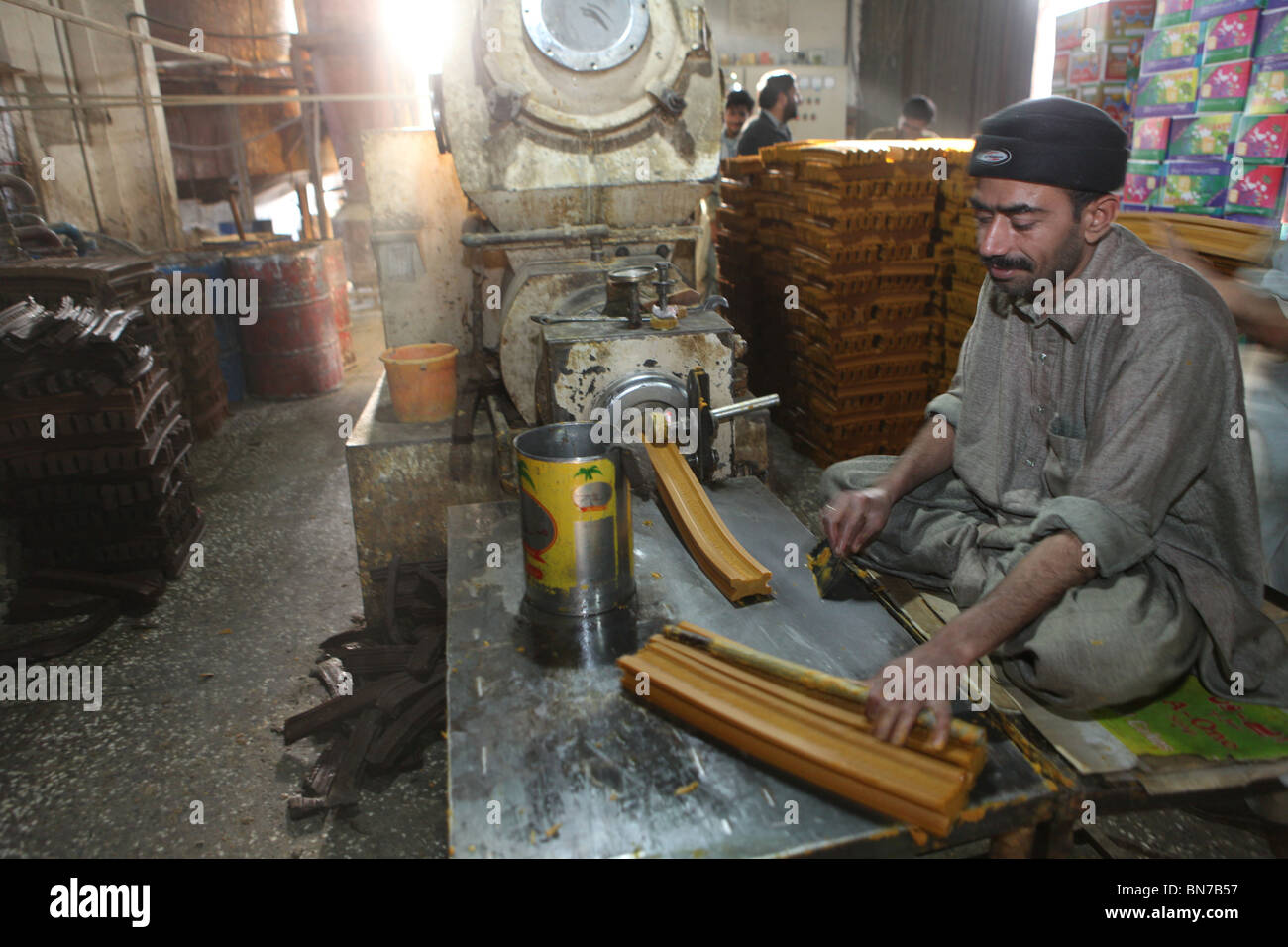 Soap factory in islamabad, Pakistan Stock Photo Alamy