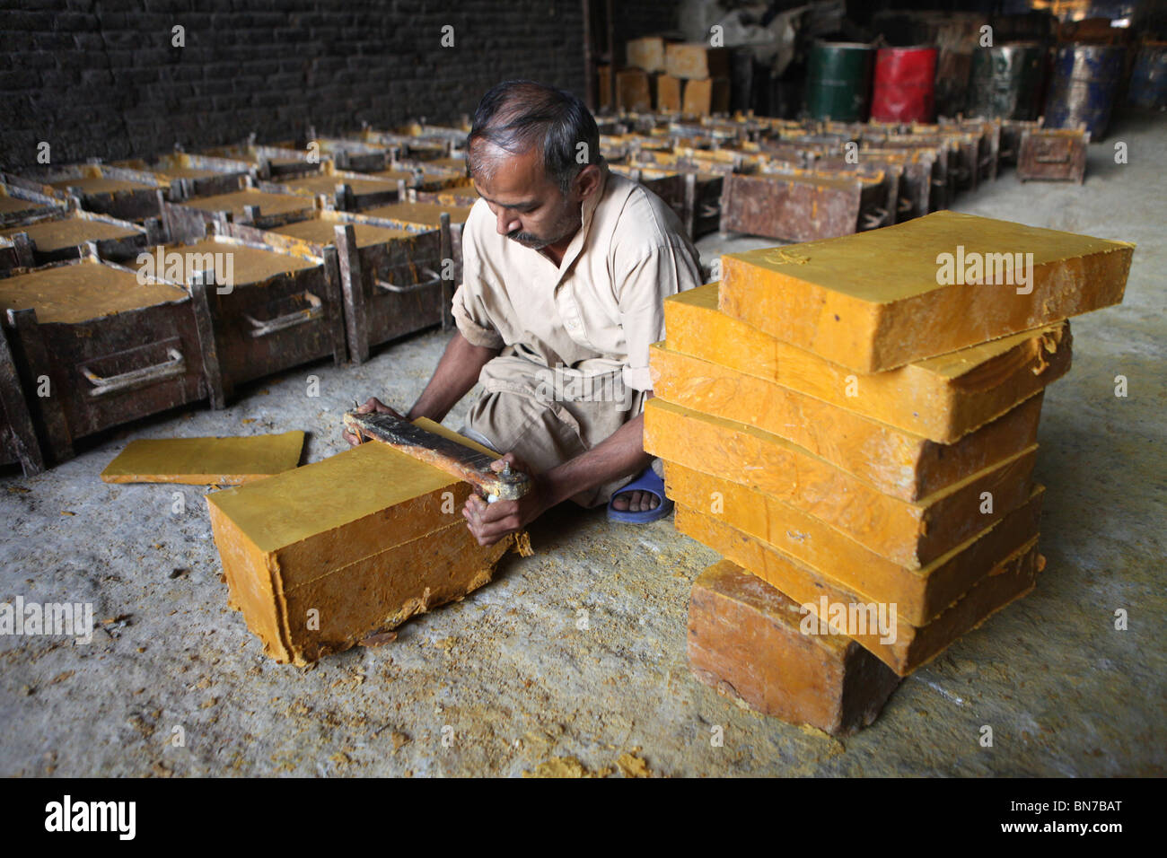 Soap factory in islamabad, Pakistan Stock Photo Alamy