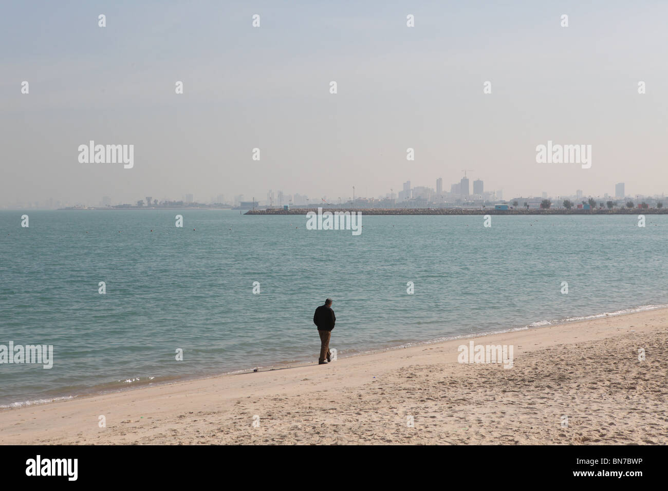 streetview in Kuwait city Stock Photo