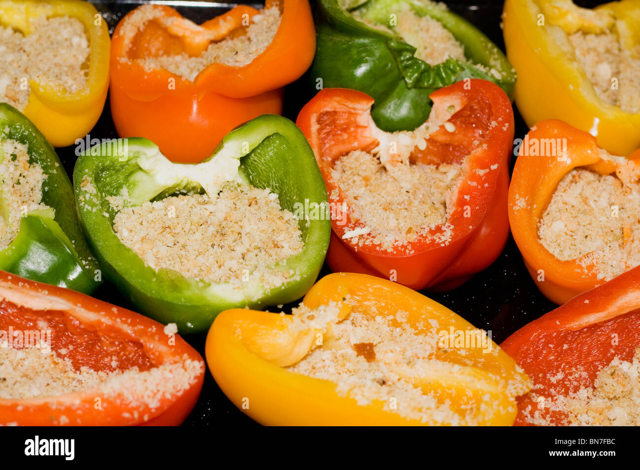 stuffed sweet pepper Stock Photo Alamy