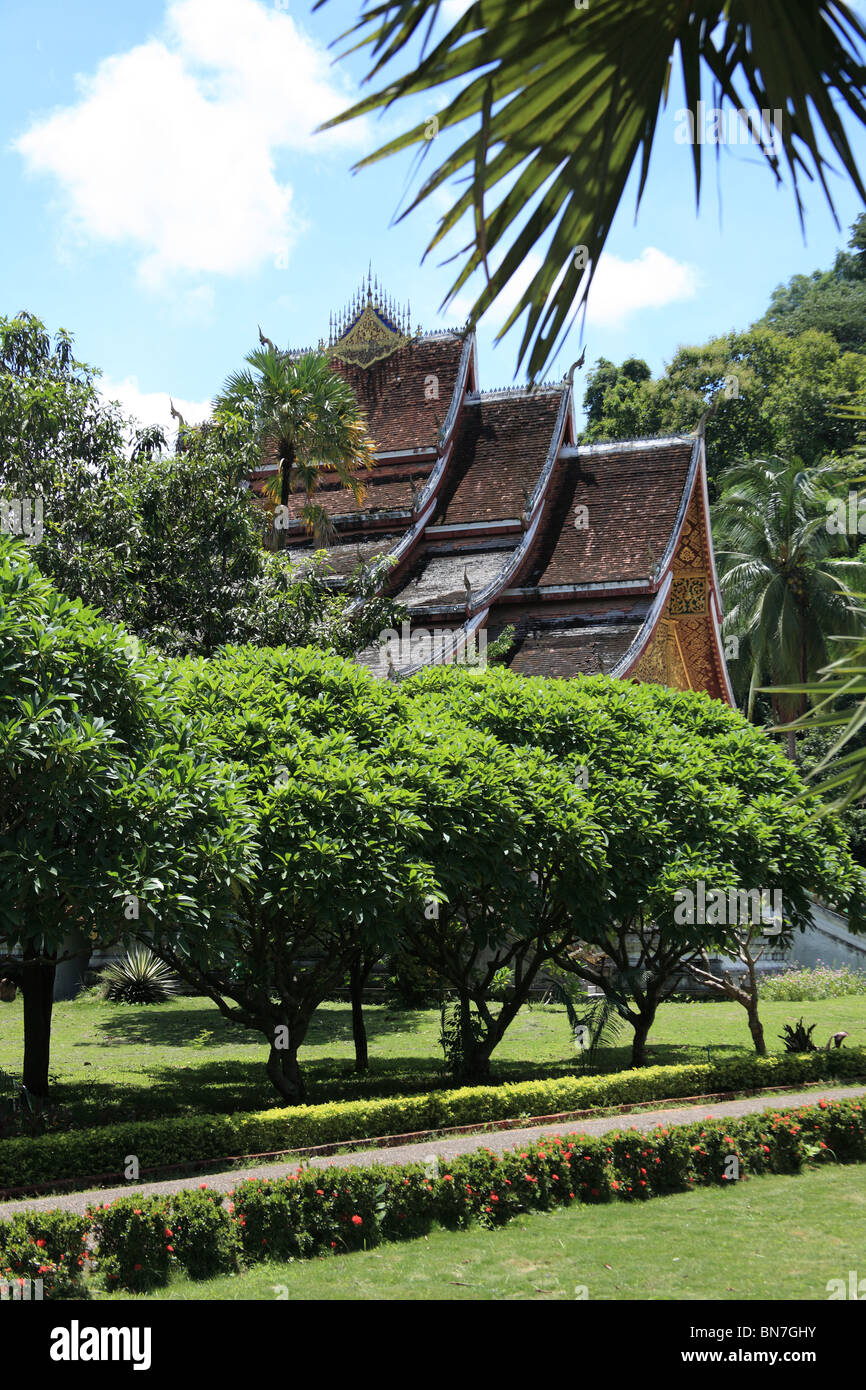 Royal palace, Luang Prabang, Laos Stock Photo