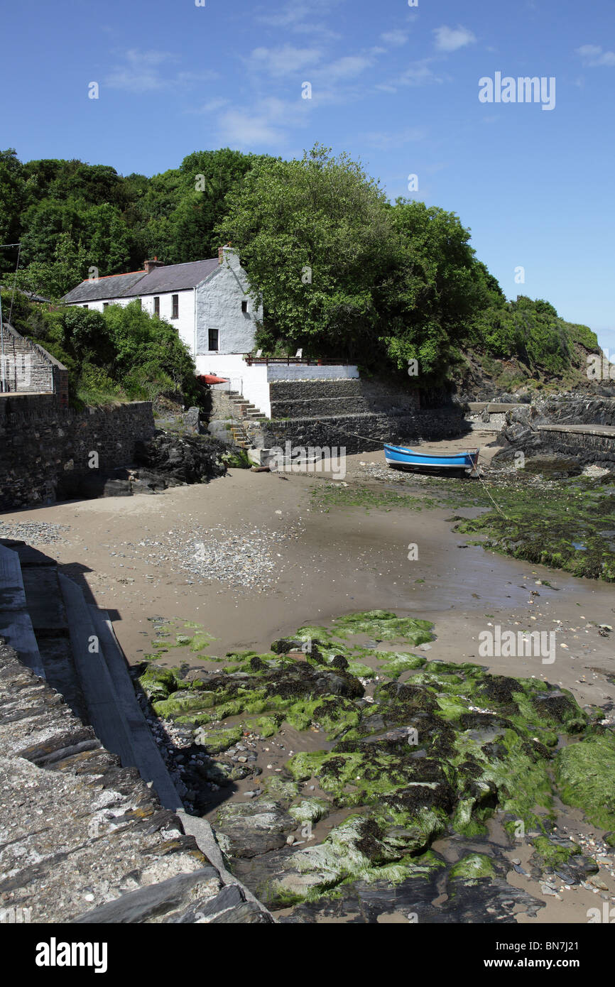 CWM-YR-EGLWYS.  PEMBROKESHIRE.  WALES.  UK Stock Photo