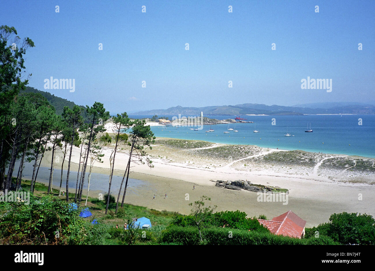Cies Islands, Galicia Stock Photo