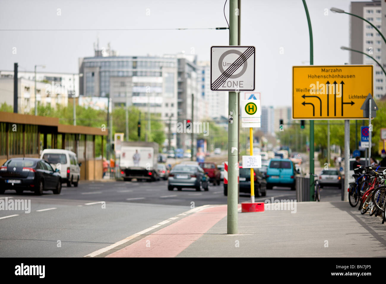 Berlin environmental zone sign hires stock photography and images Alamy