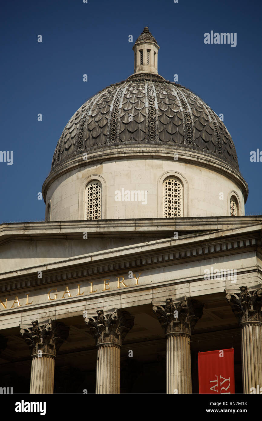 The National Gallery, London, England Stock Photo