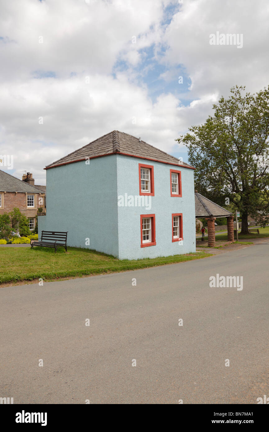 Square house in the centre of Hesket Newmarket, Cumbria Stock Photo Alamy