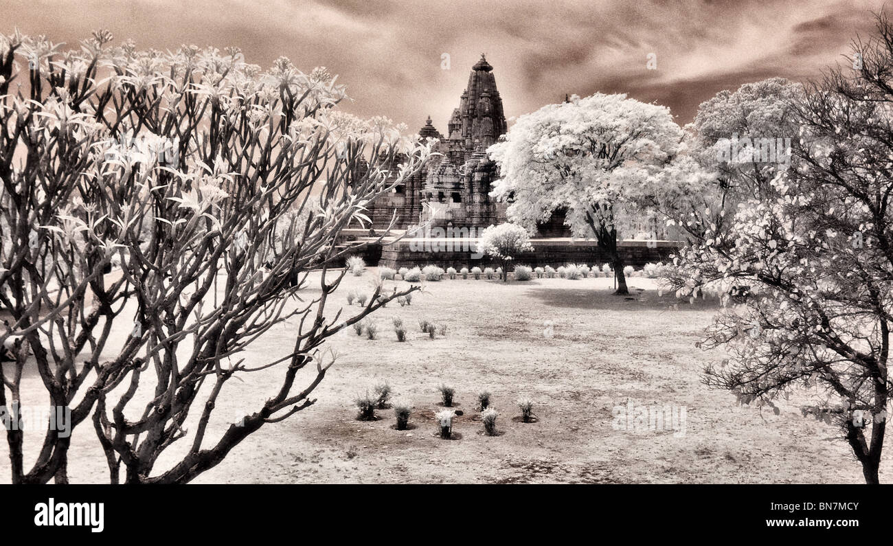 Kandaruya Mahadeva Temple - Khajuraho Stock Photo