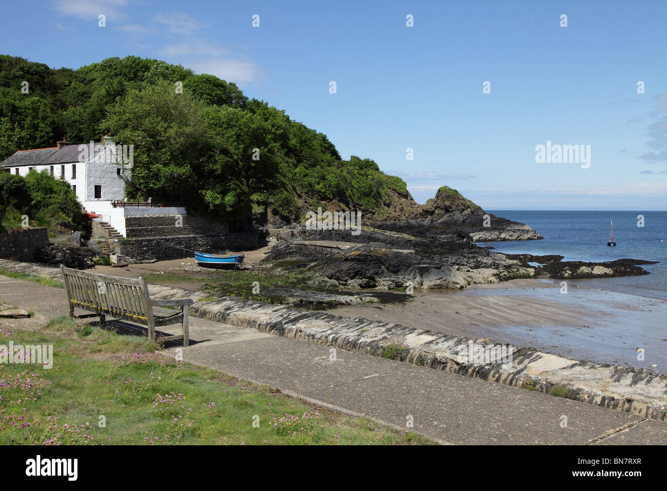 CWM-YR-EGLWYS.  PEMBROKESHIRE.  WALES.  UK Stock Photo