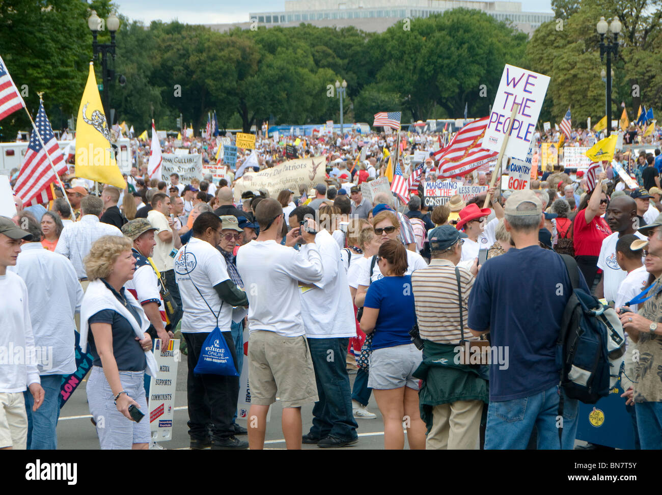 Protest Rally Demonstration at U.S. Capitol Building Washington DC ...