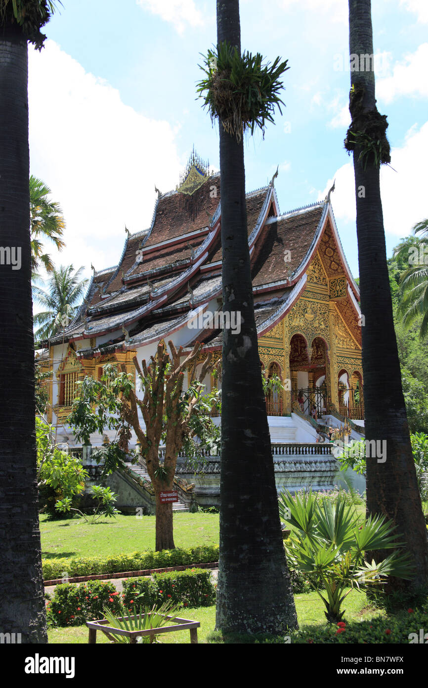 Royal palace, Luang Prabang, Laos Stock Photo