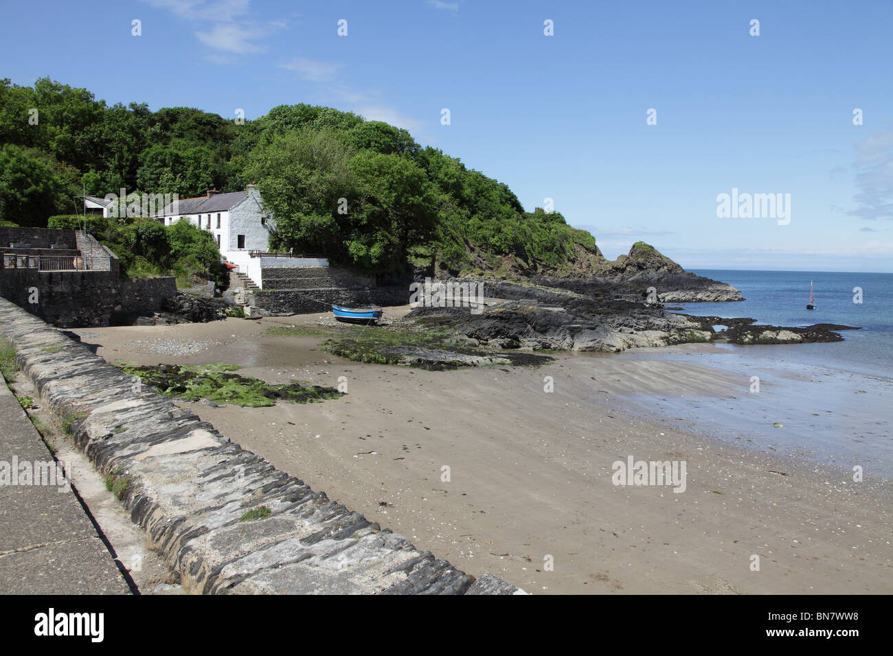 CWM-YR-EGLWYS.  PEMBROKESHIRE.  WALES.  UK Stock Photo