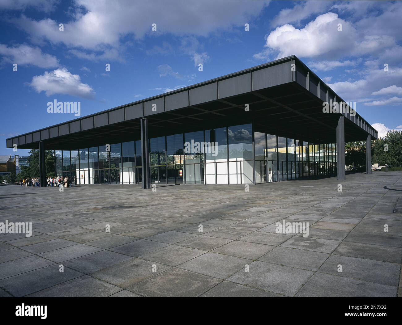 Neue Nationalgalerie (New National Gallery) Berlin, Germany. 1965-68 by Ludwig  Mies van der Rohe Stock Photo - Alamy