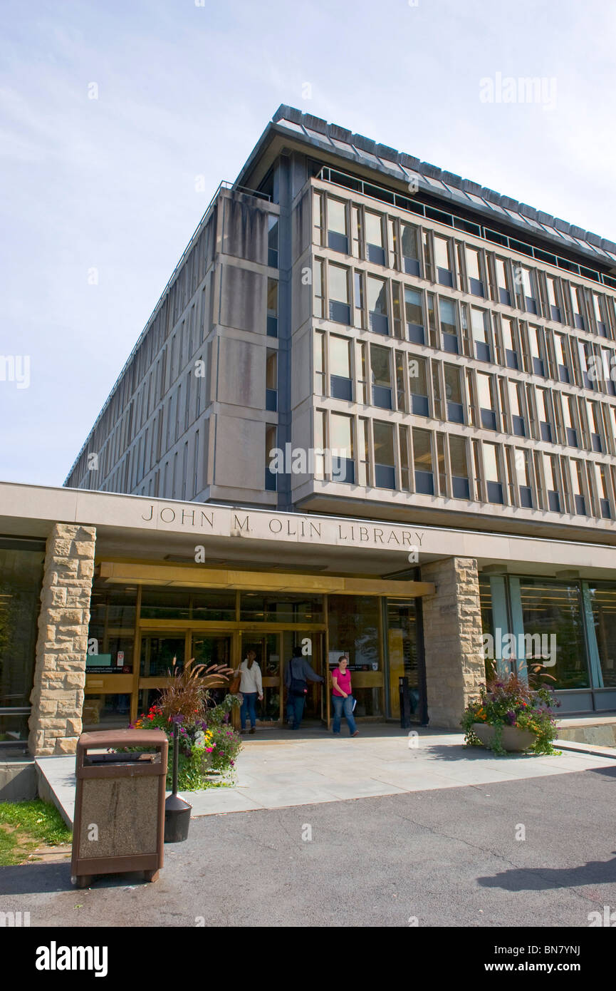 Olin library cornell university campus ithaca new york finger lakes