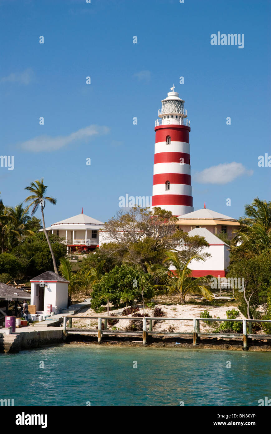 Hope Town Lighthouse, Hope Town, Abaco, Bahamas Stock Photo Alamy