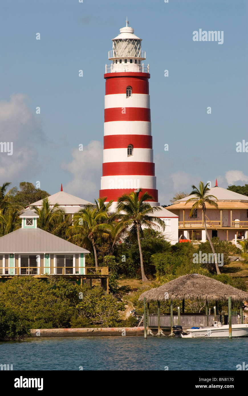 Hope Town Lighthouse, Hope Town, Abaco, Bahamas Stock Photo Alamy