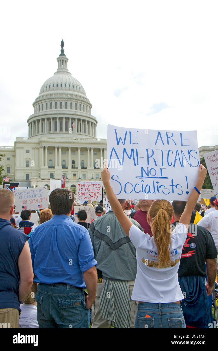Protest Rally Demonstration at U.S. Capitol Building Washington DC ...