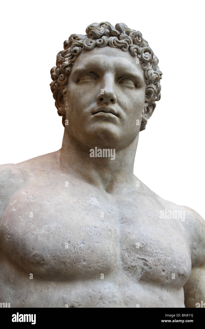 Male Roman statue Stock Photo - Alamy