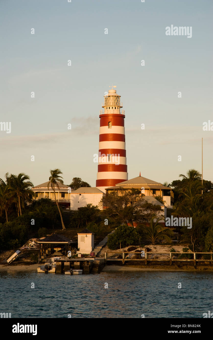 Hope Town Lighthouse, Hope Town, Abaco, Bahamas Stock Photo Alamy