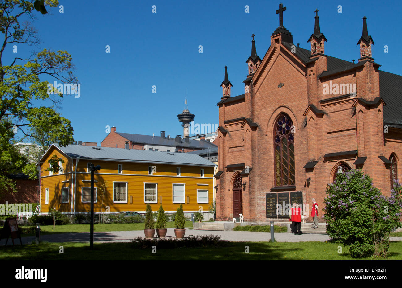 City of tampere finland stock photo alamy