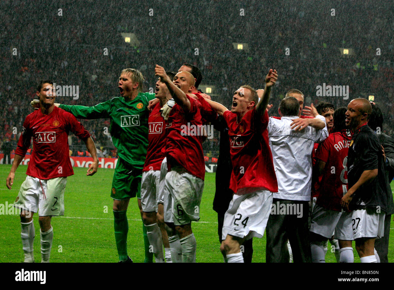 MOSCOW RUSSIA. 21 May 2008 The UEFA Champions League Final held at
