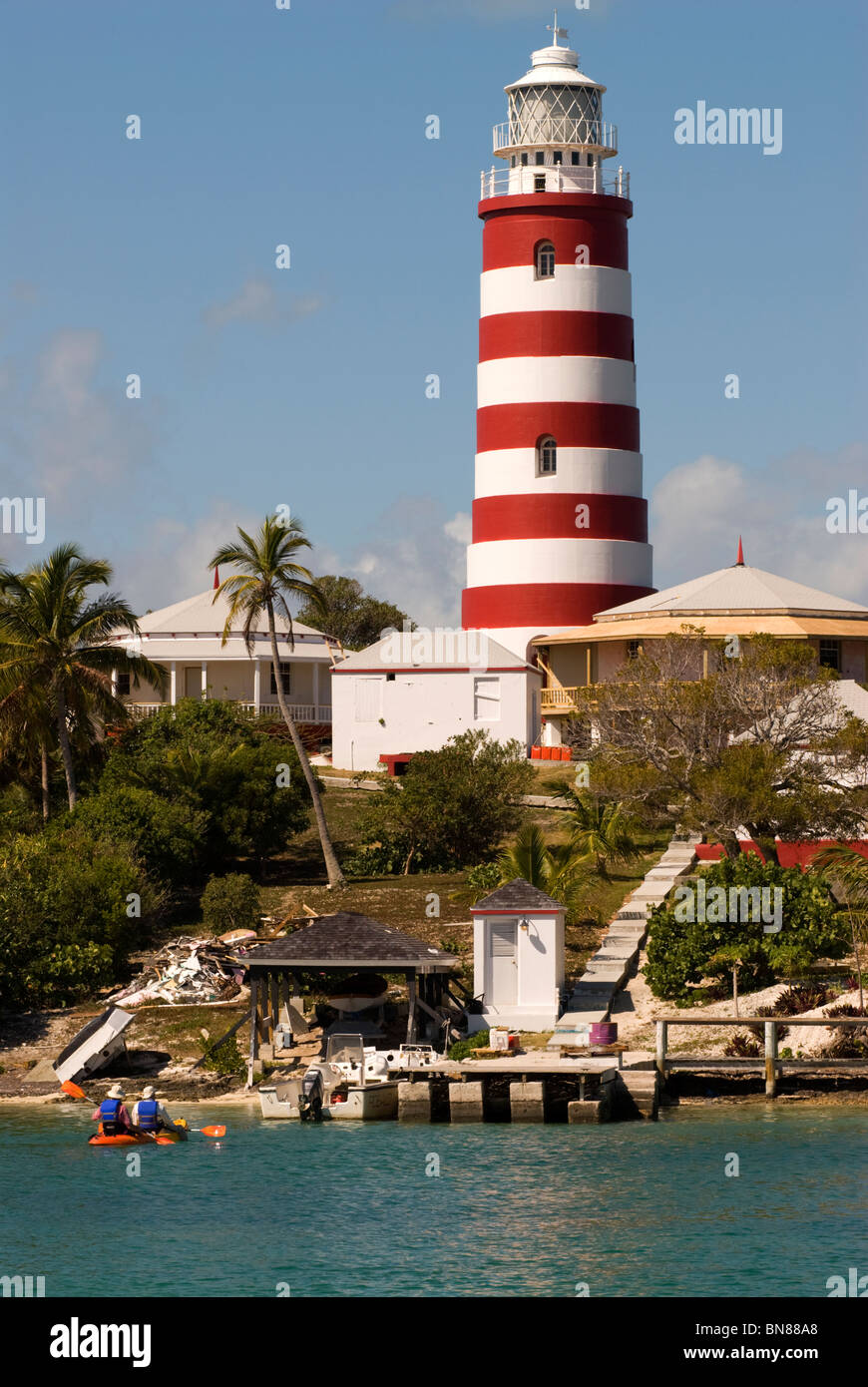 Hope Town Lighthouse, Hope Town, Abaco, Bahamas Stock Photo Alamy