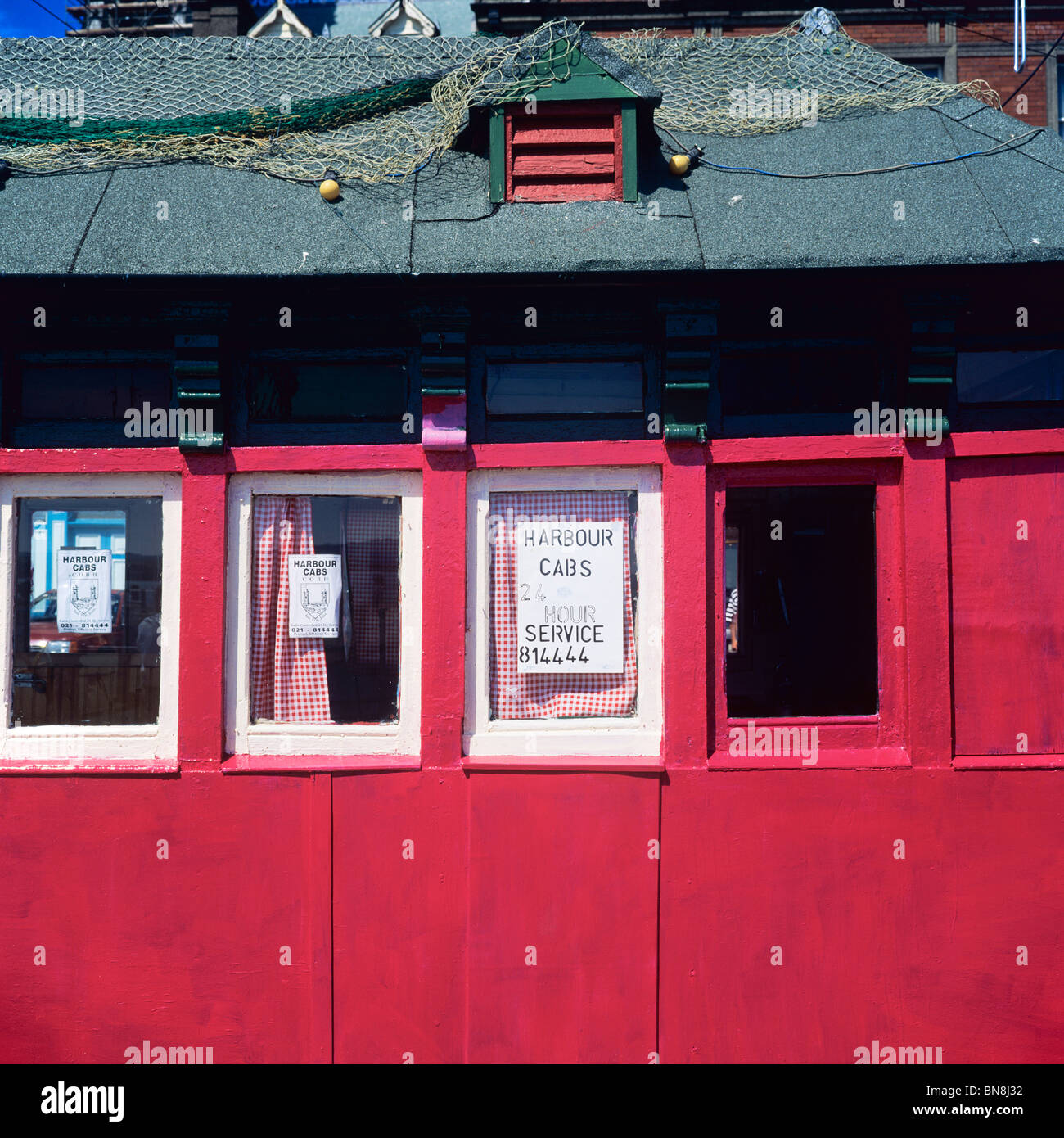 HARBOUR CABS CABMEN'S SHELTER COBH COUNTY CORK IRELAND Stock Photo Alamy