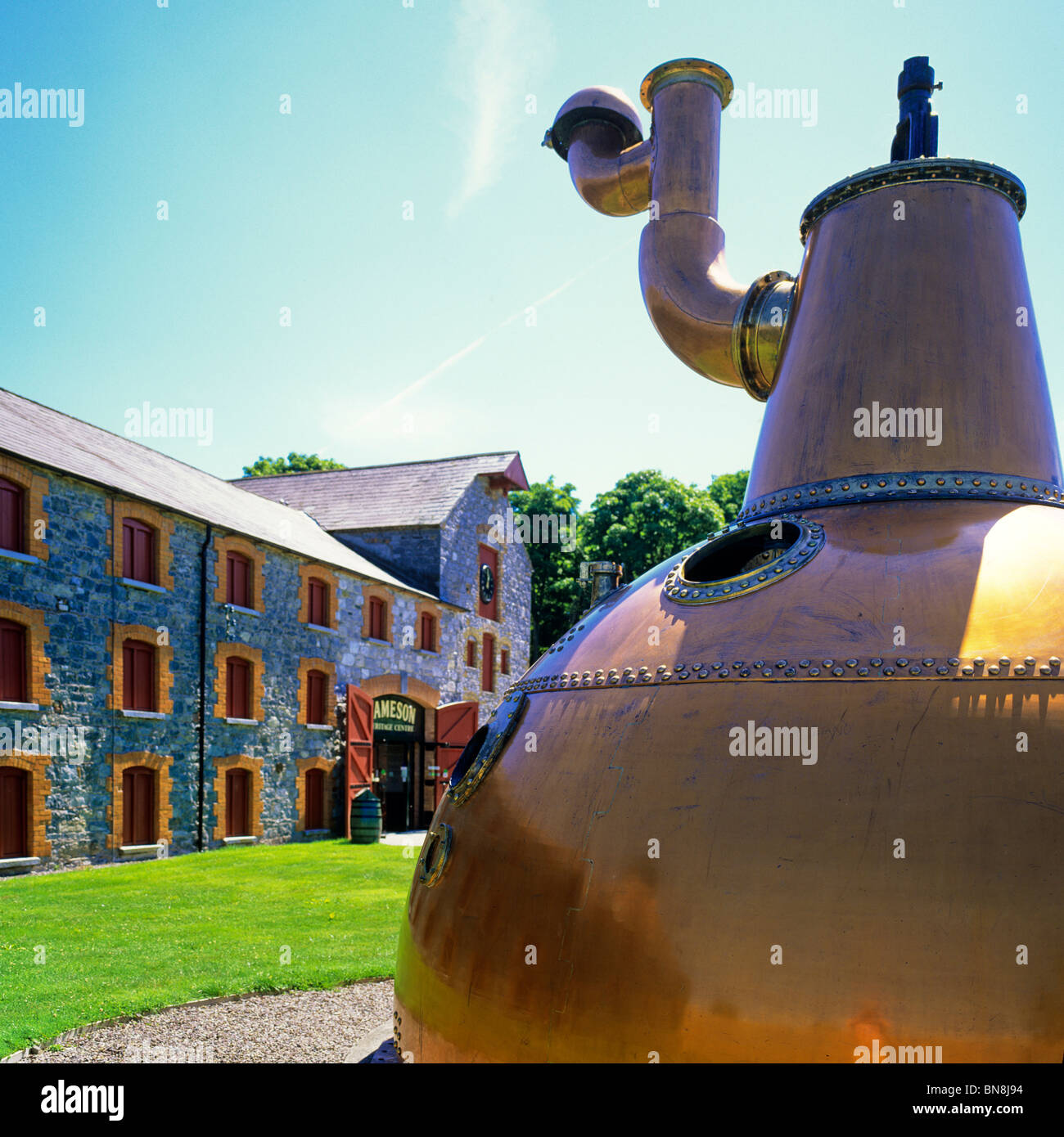 COPPER VAT JAMESON DISTILLERY HERITAGE CENTRE MIDLETON COUNTY CORK