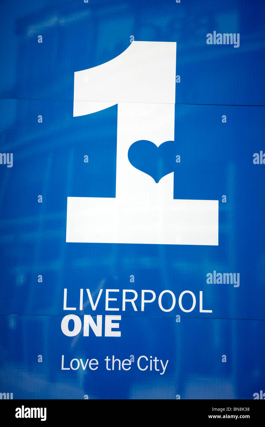Liverpool One logo Stock Photo
