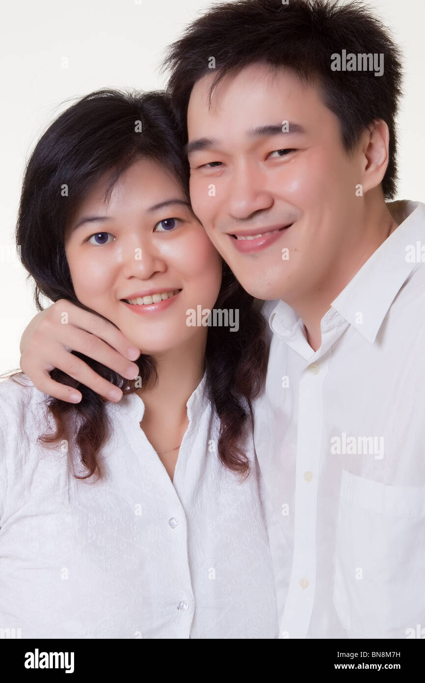 Beautiful asian girl happy hi-res stock photography and images - Alamy