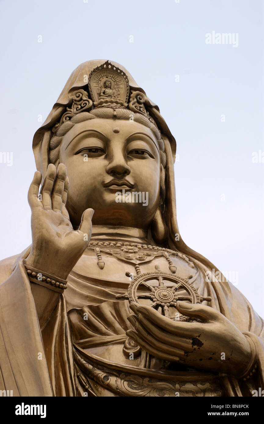 Statue of Guanyin Buddha, Puji monastery, Putuoshan Island, Zheijang