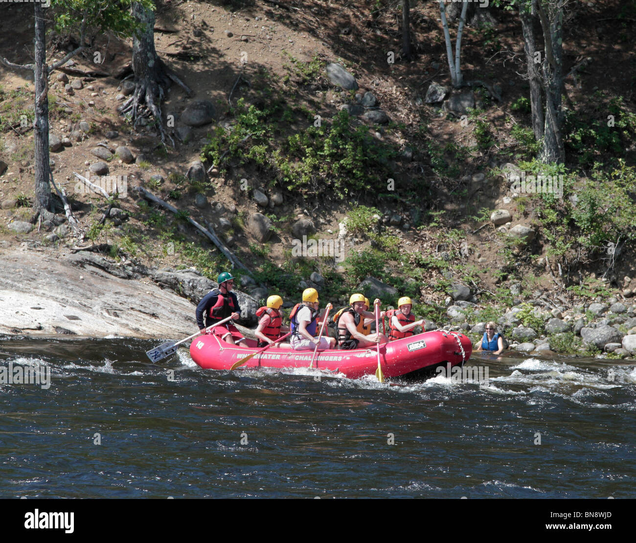 New river whitewater rafting hires stock photography and images Alamy