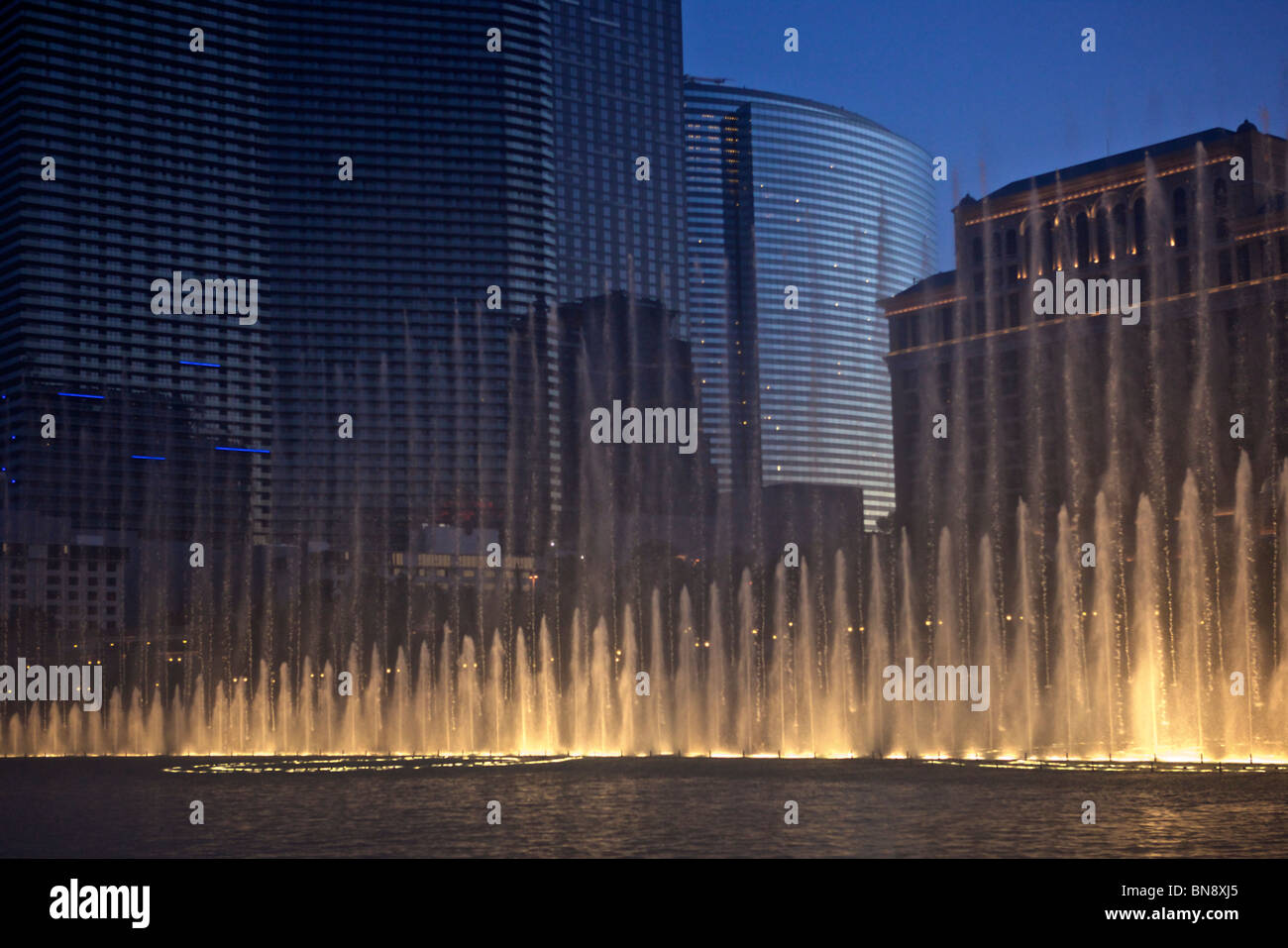 The Bellagio Casino is infamous for its spectacular computer controlled