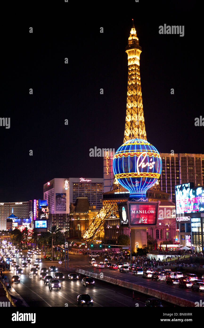The strip in Las Vegas Stock Photo Alamy