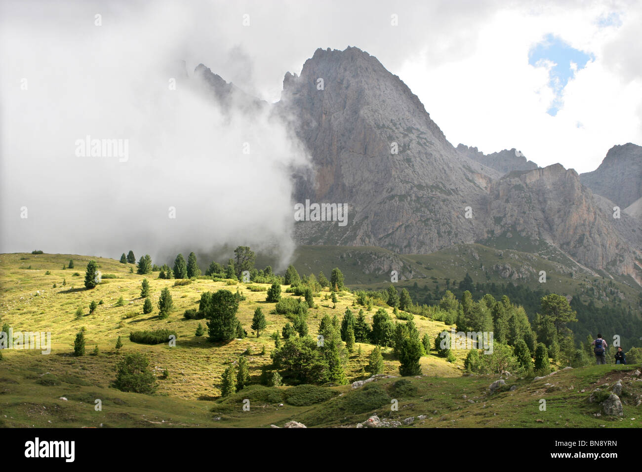 weather in dolomite Stock Photo Alamy