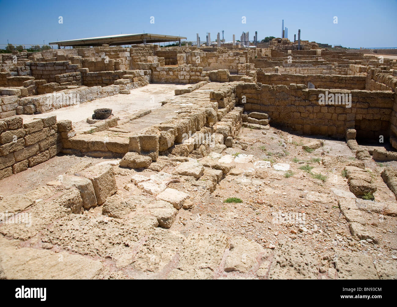 Caesarea Ruins in Israel Stock Photo - Alamy