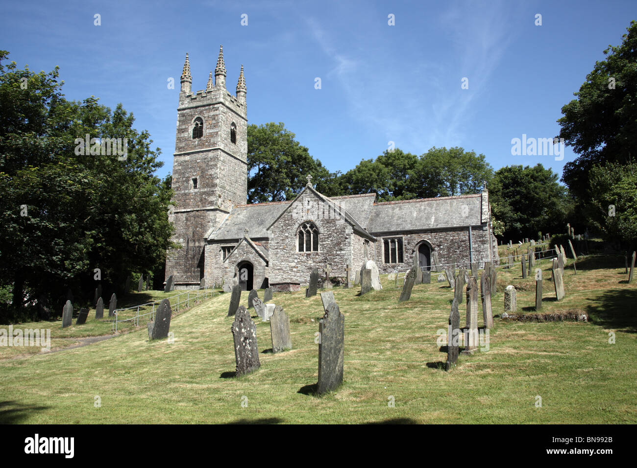 st-winwaloe-church-poundstock-cornwall-england-stock-photo-alamy