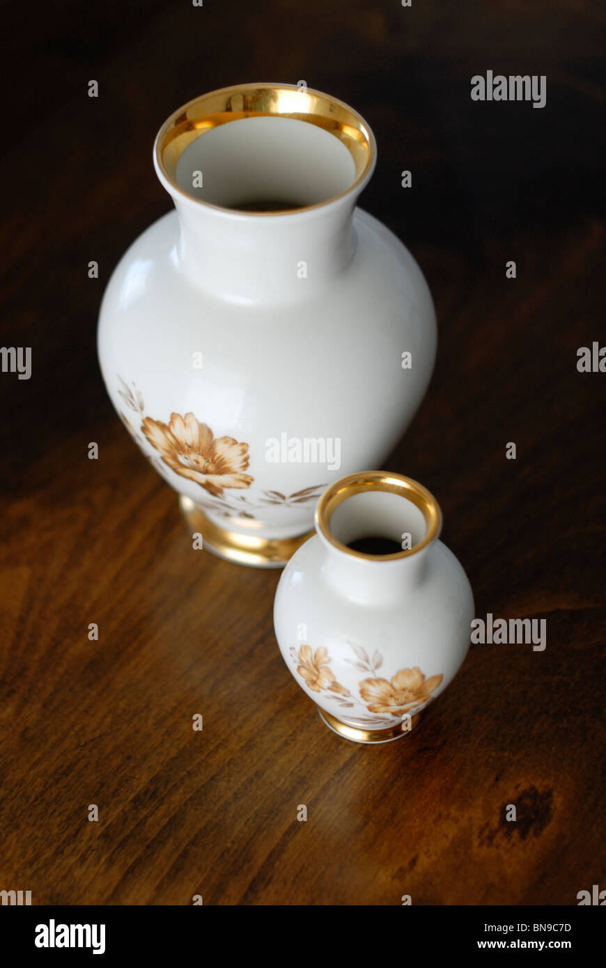 Flower vase antique porcelain Stock Photo Alamy