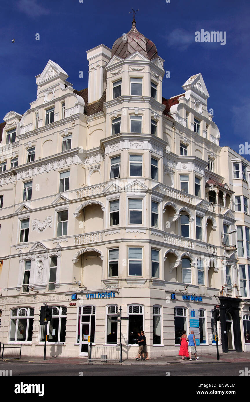UMI Hotels Building, King's Road, Brighton, East Sussex, England, United Kingdom Stock Photo